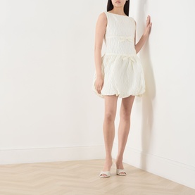 Vitsippa Jacquard Mini Dress