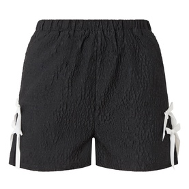 Elin Bow Appliqu&eacute; Shorts