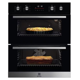 Built-Under Double Oven 60cm Stainless Steel