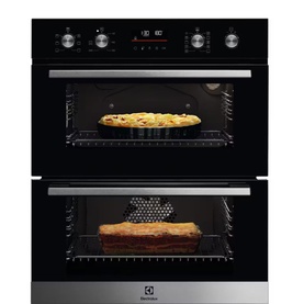 Built-Under Double Oven 60cm Stainless Steel