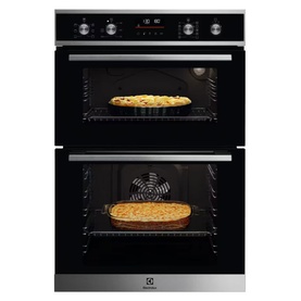 Built-In Double Oven 60cm Stainless Steel