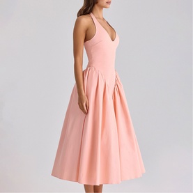 Marilyn Halter Flared Dress