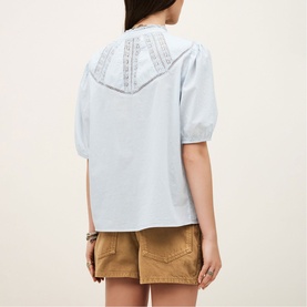 Nella Lace Inlay Blouse