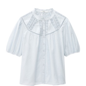 Nella Lace Inlay Blouse