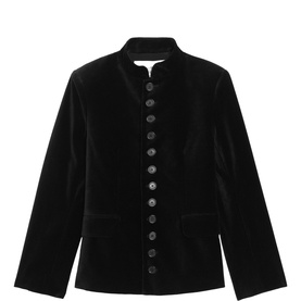 Vallo Velvet Military Jacket