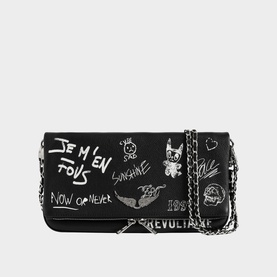 Rock Arty Tag Clutch