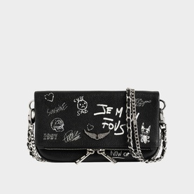 Rock Arty Tag Mini Clutch