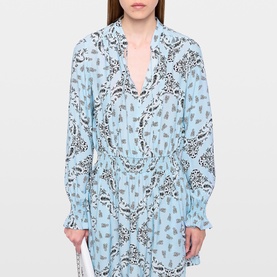 Rayados Printed Mini Dress