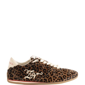 ZV Dance Leopard Lace-Up Trainers