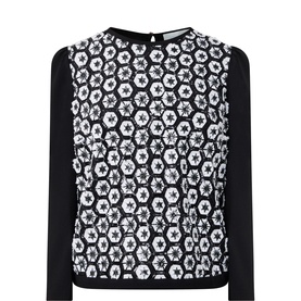 Blake Printed Panel Blouse