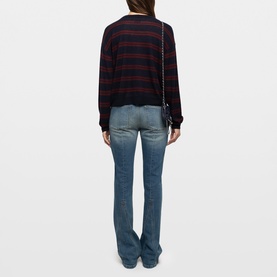 Swapy Logo Cashmere Knit Sweater
