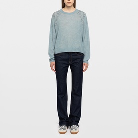 Swapy Western Cashmere Knit Sweater