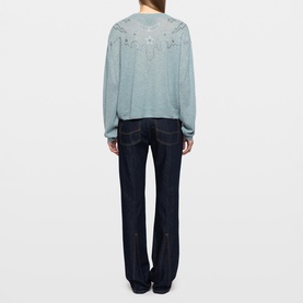 Swapy Western Cashmere Knit Sweater