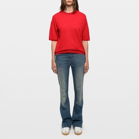 Idaz Slogan Knit T-Shirt
