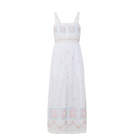 Cerys Lace Embroidered Dress