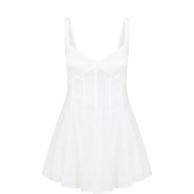 Nabi Seamed Mini Dress