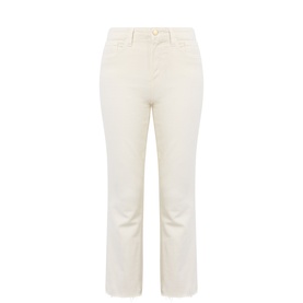 Kendra Cropped Flared-Leg Jeans