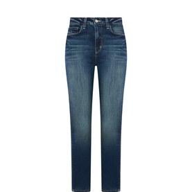 Margot Cropped Skinny-Leg Jeans