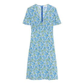 Rhodral Floral Flared Dress
