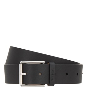 Signature Stripe Leather Belt