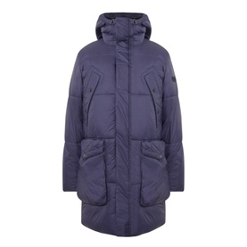 Fibre Logo Badge Down Parka Jacket
