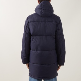 Fibre Logo Badge Down Parka Jacket