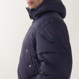 Fibre Logo Badge Down Parka Jacket