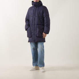Fibre Logo Badge Down Parka Jacket