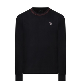 Zebra Logo Regular-Fit Sweater