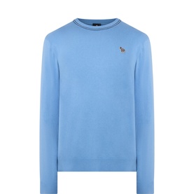 Zebra Logo Regular-Fit Sweater