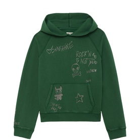 Georgy Embellished Logo Back Hoodie