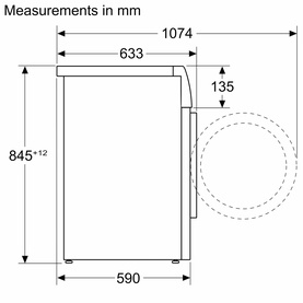 Series 6 10kg 1400 Spin Washing Machine Cast Iron Grey