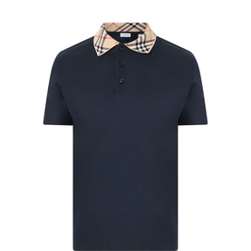 Evan Burberry Check Polo Shirt