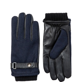 Amesbury Leather & Flannel Gloves
