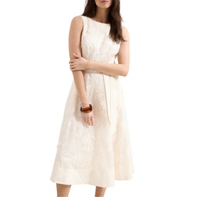 Harley Palm Flared Dress