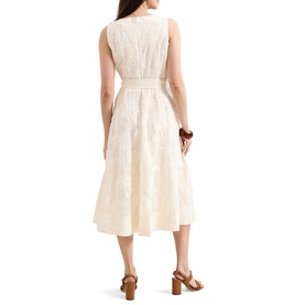Harley Palm Flared Dress