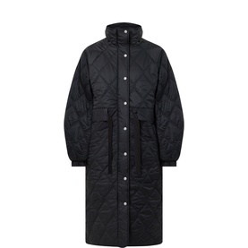 Houston Long Quilted Coat