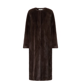 Zabelle Longline Faux Fur Coat
