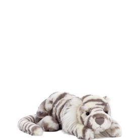 Little Sacha Snow Tiger Plush Toy 21cm