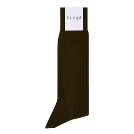 Rib-Knit Crew Socks