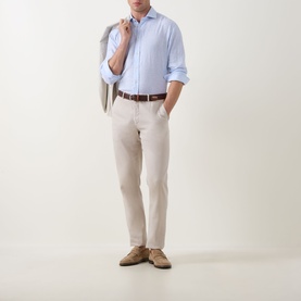 Casual Linen Striped Shirt