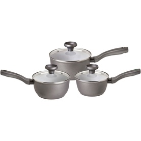 Ceramic Non-Stick Saucepan Three-Piece Set