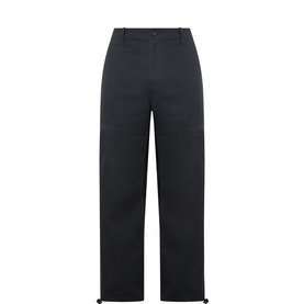 Technical Logo Toggle-Hem Trousers