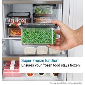 Series 4 Built-under Freezer Flat Hinge