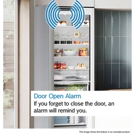 Series 4 Built-under Freezer Flat Hinge