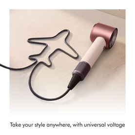 Supersonic&trade; Travel Hair Dryer Ceramic Pink/Rose Gold