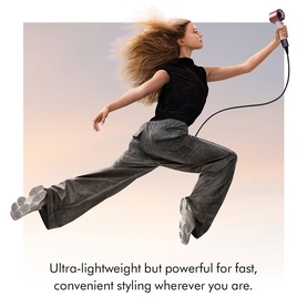 Supersonic&trade; Travel Hair Dryer Ceramic Pink/Rose Gold