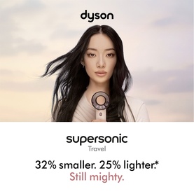 Supersonic&trade; Travel Hair Dryer Ceramic Pink/Rose Gold