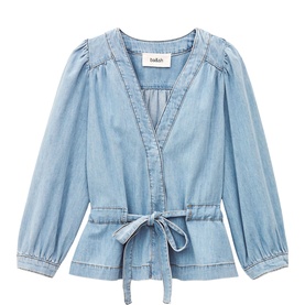 Lavina Denim Blouse