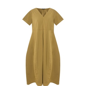 Pleated Pocket Dress